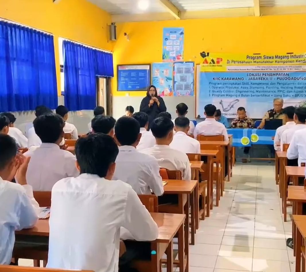 SMK Islamiyah Adiwerna Gandeng PT Inty Polimetal Bekasi, Gelar Rekrutmen Calon Tenaga Kerja