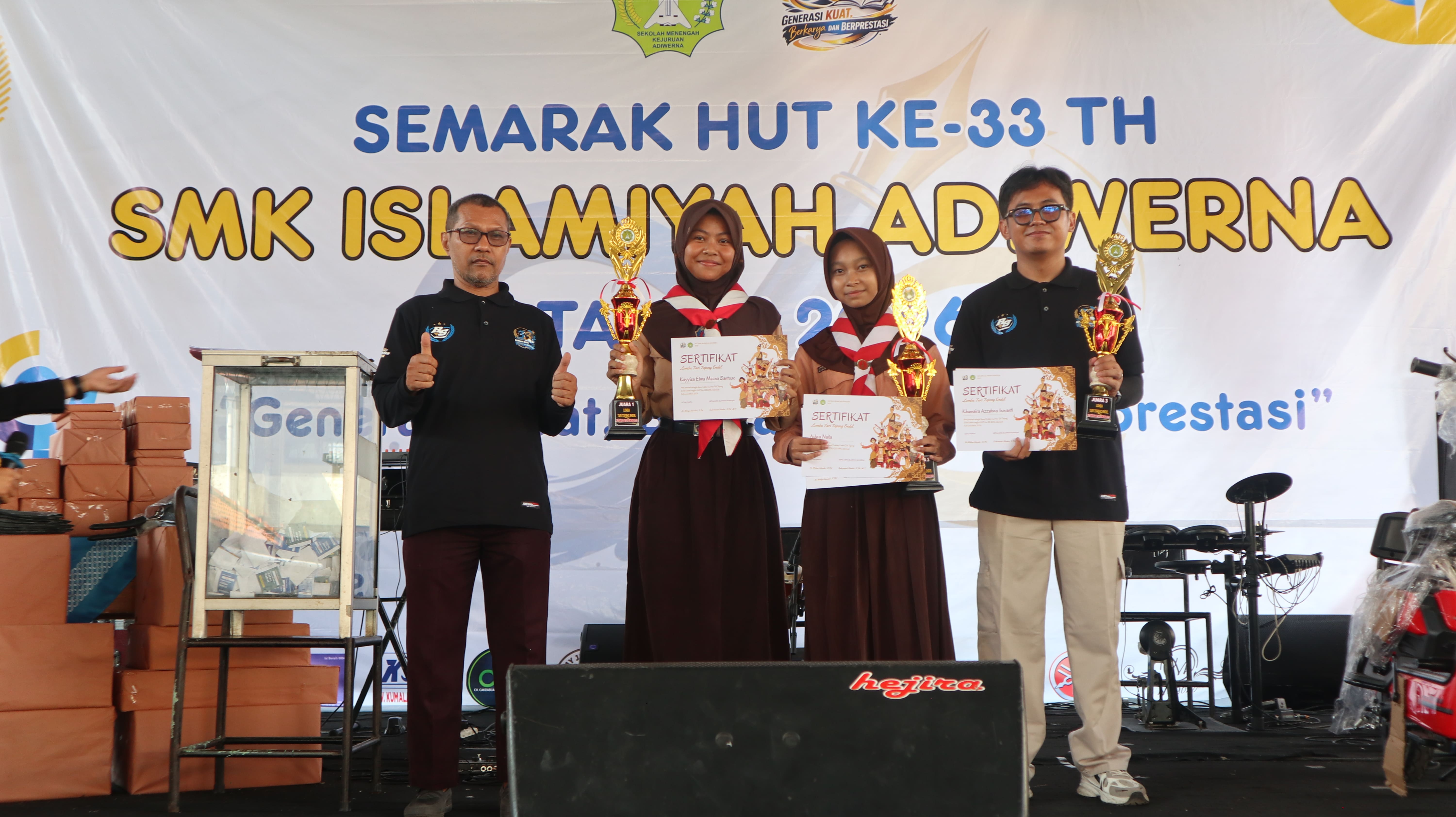 Juara Seni Tari Antar SMP