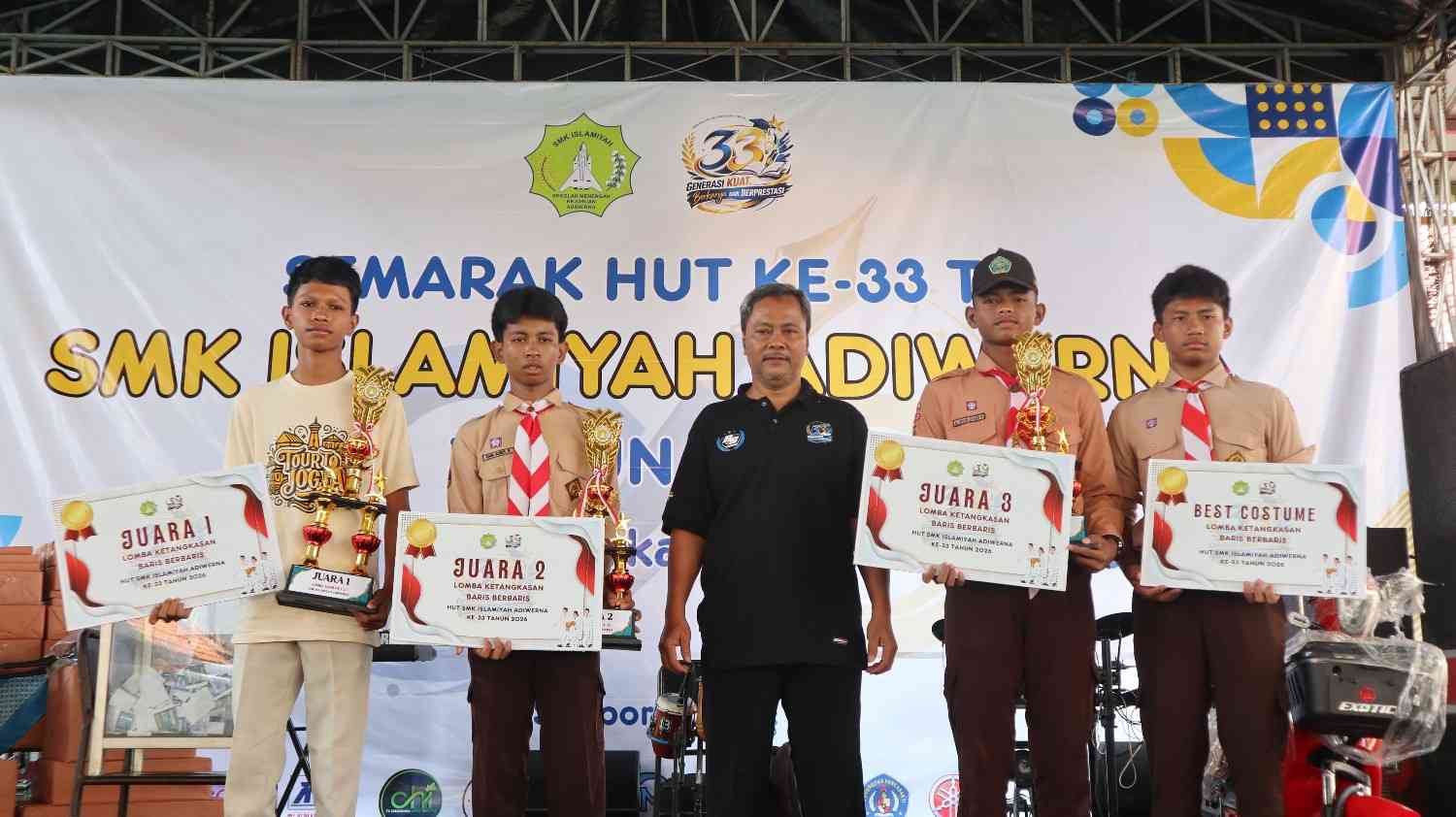 Juara Lomba PBB Antar SMP